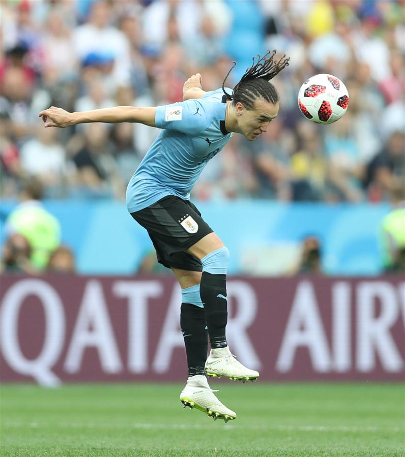 (SP)RUSSIA-NIZHNY NOVGOROD-2018 WORLD CUP-QUARTERFINAL-URUGUAY VS FRANCE