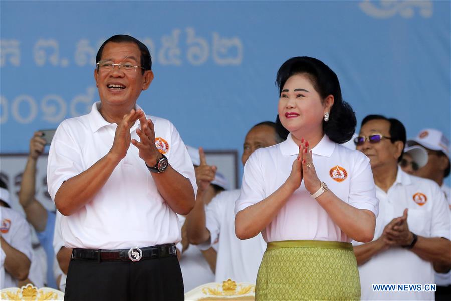 CAMBODIAN-PHNOM PENH-POLITICAL PARTIES-CAMPAIGNS