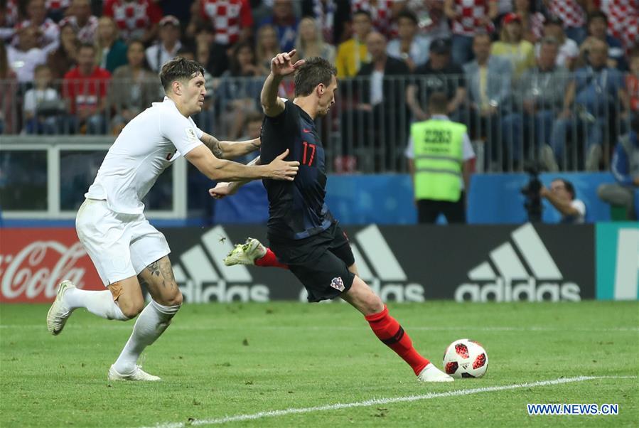 (SP)RUSSIA-MOSCOW-2018 WORLD CUP-SEMIFINAL-ENGLAND VS CROATIA