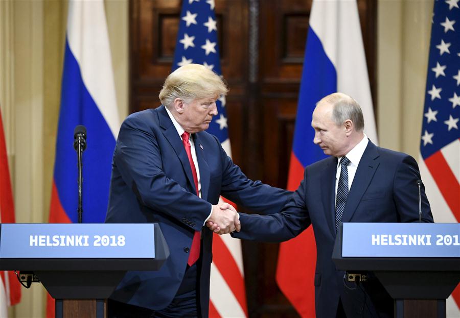 FINLAND-HELSINKI-U.S.-TRUMP-RUSSIA-PUTIN-PRESS CONFERENCE