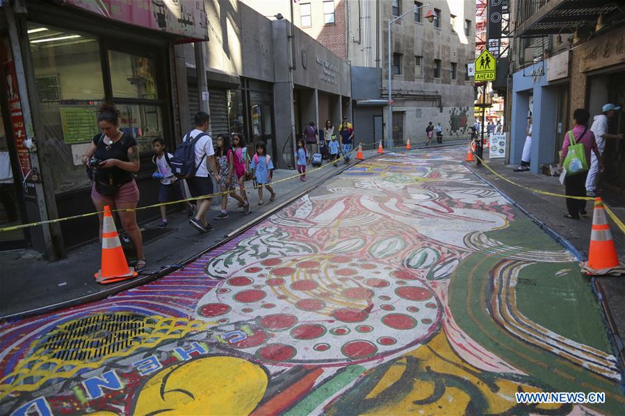 U.S.-NEW YORK-STREET ART