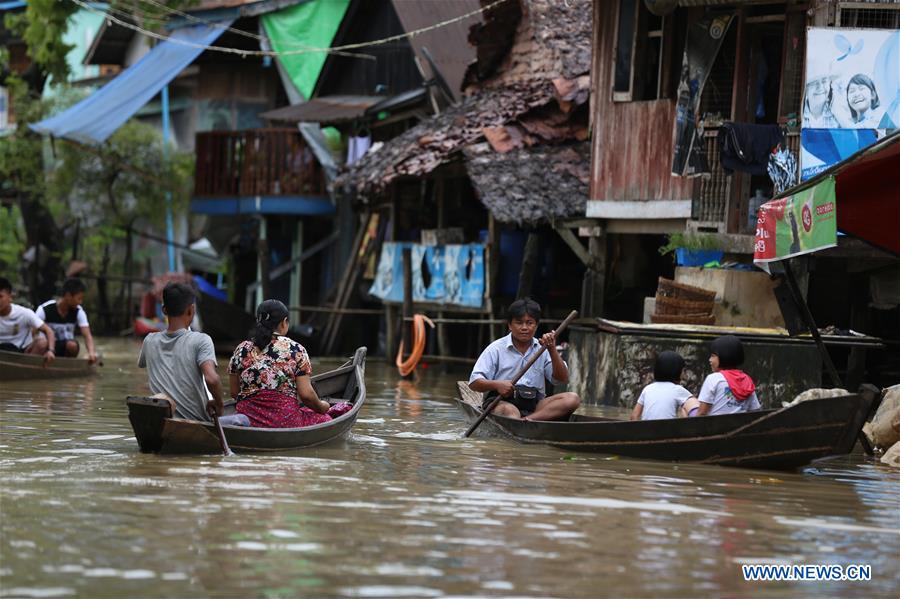 MYANMAR-HPA-AN-FLOOD