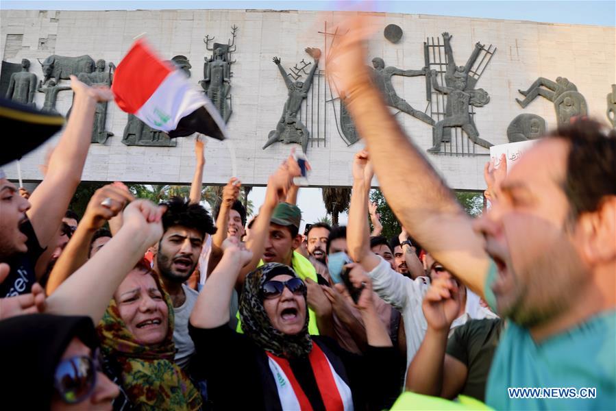 IRAQ-BAGHDAD-PROTEST