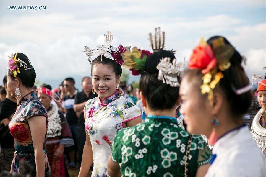 CHINA-GUIZHOU-MIAO ETHNIC GROUP-QIYU FESTIVAL (CN)