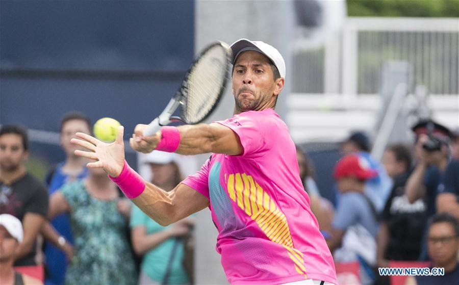 Highlights of second round of men's singles match at 2018 Rogers Cup