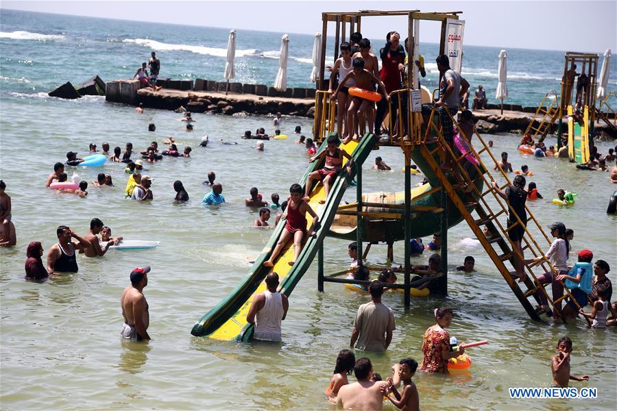 EGYPT-ALEXANDRIA-SUMMER-DAILY LIFE