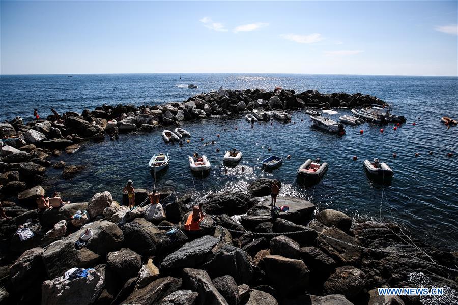 In Pics Cinque Terre National Park In Province Of La Spezia Liguria Italy Xinhua English News Cn