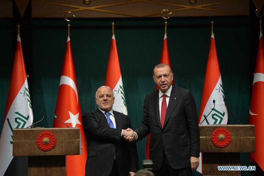 TURKEY-ANKARA-PRESIDENT-IRAQ-PM-PRESS CONFERENCE