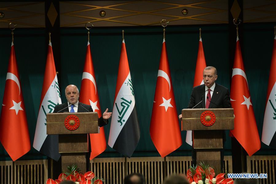 TURKEY-ANKARA-PRESIDENT-IRAQ-PM-PRESS CONFERENCE