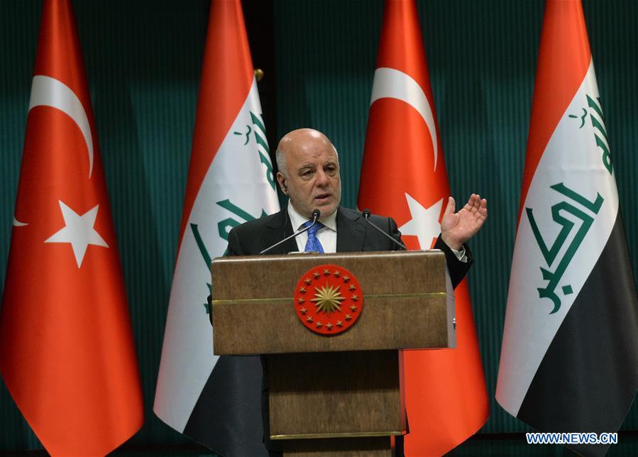 TURKEY-ANKARA-PRESIDENT-IRAQ-PM-PRESS CONFERENCE