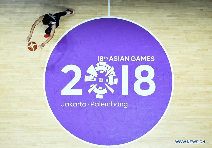 (SP)INDONESIA-JAKARTA-ASIAN GAMES-BASKETBALL-SOUTH KOREA VS MONGOLIA