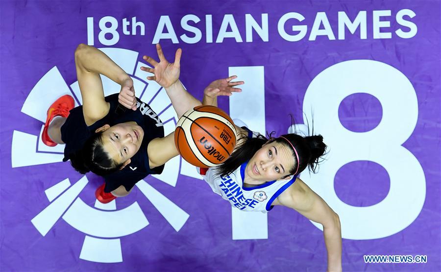 (SP)INDONESIA-JAKARTA-ASIAN GAMES-WOMEN'S BASKETBALL