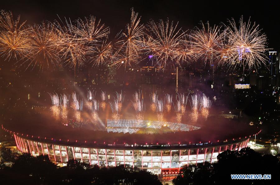 (SP)INDONESIA-JAKARTA-ASIAN GAMES-OPENING CEREMONY