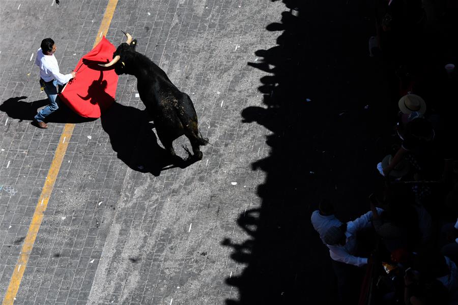 MEXICO-TLAXCALA-BULL-RUN