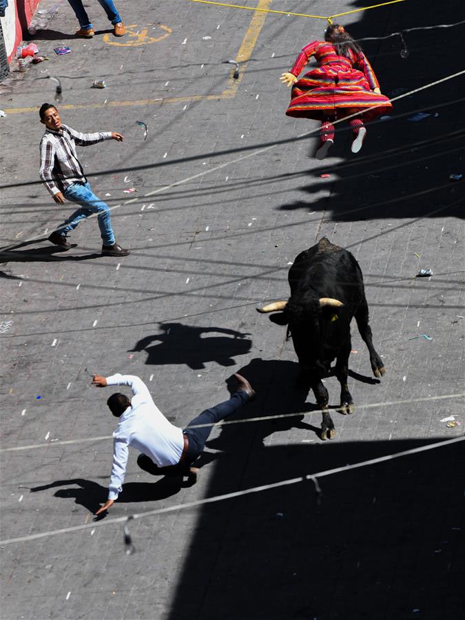 MEXICO-TLAXCALA-BULL-RUN