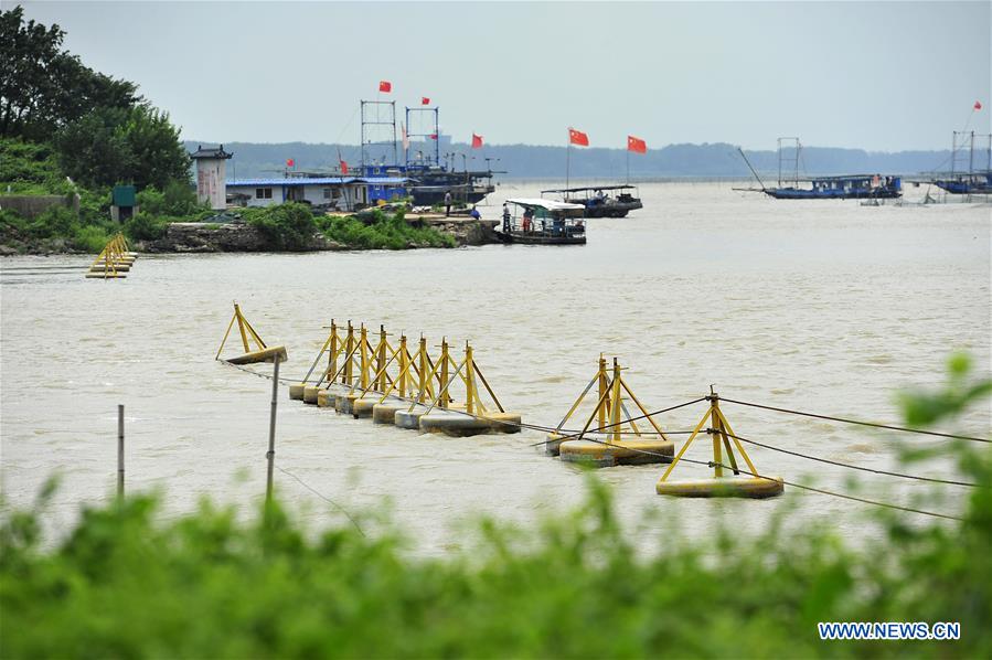 #CHINA-JIANGSU-HONGZE LAKE-WATER LEVEL-FLOOD DISCHARGE(CN)