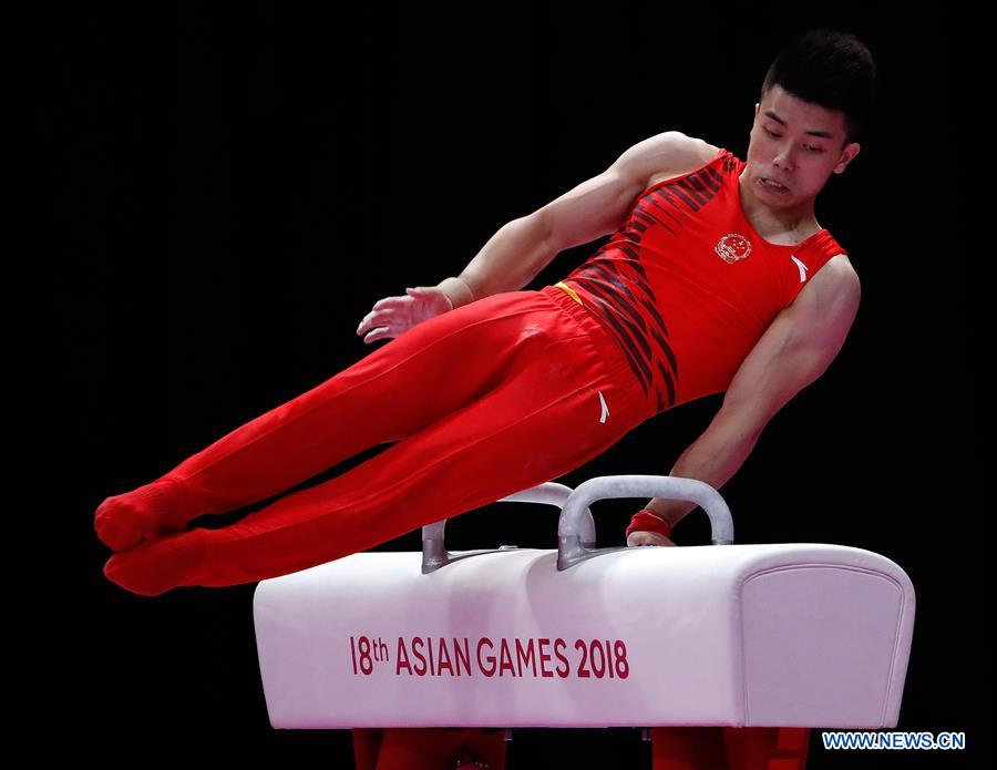 (SP)INDONESIA-JAKARTA-ASIAN GAMES-ARTISTIC GYMNASTICS