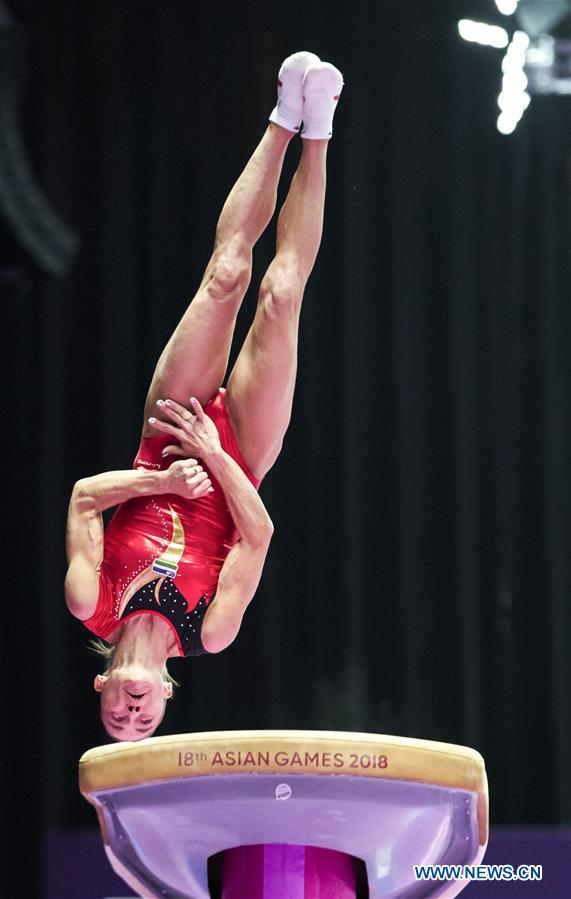 Artistic Gymnastics held at Asian Games 2018 in Jakarta, Indonesia