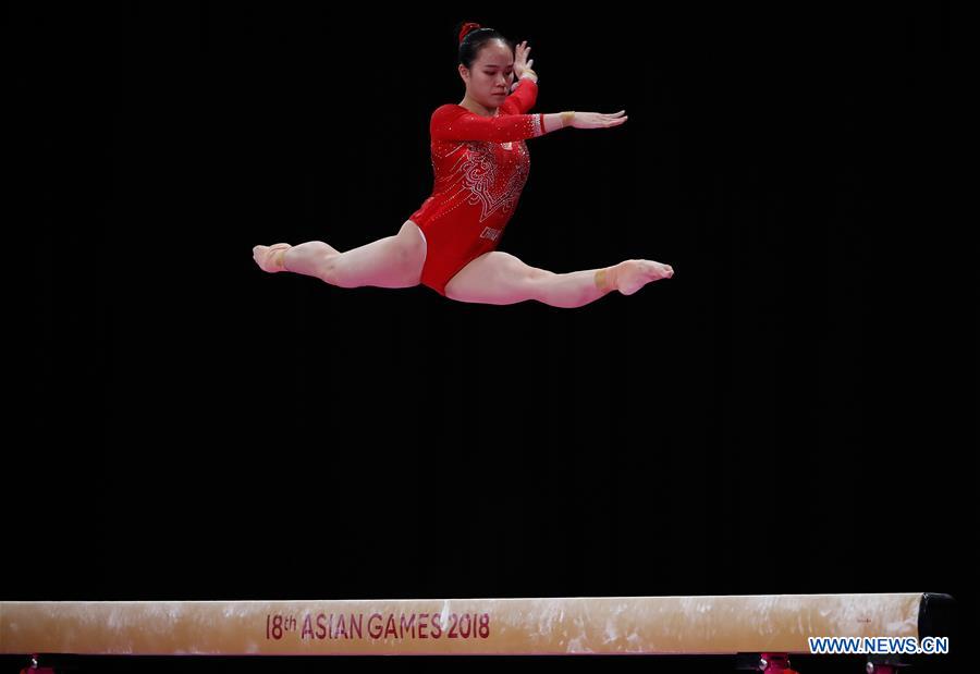 (SP)INDONESIA-JAKARTA-ASIAN GAMES-ARTISTIC GYMNASTICS