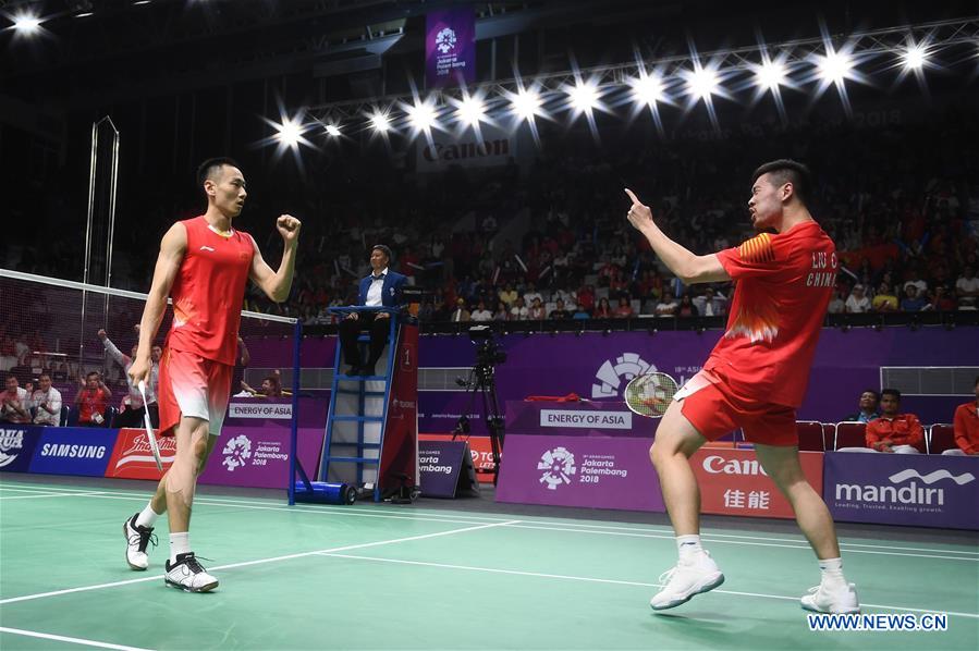China Indonesia to claim men's badminton crown at Asian Games