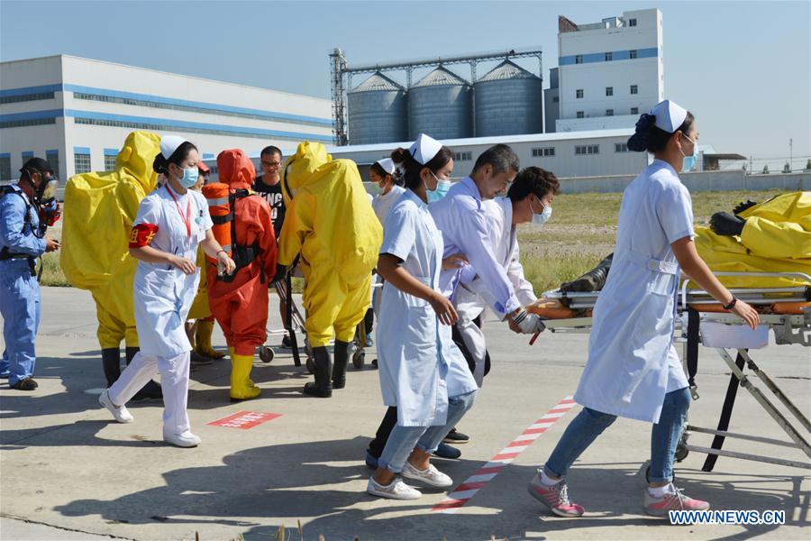 CHINA-INNER MONGOLIA-EMERGENCY DRILL (CN)