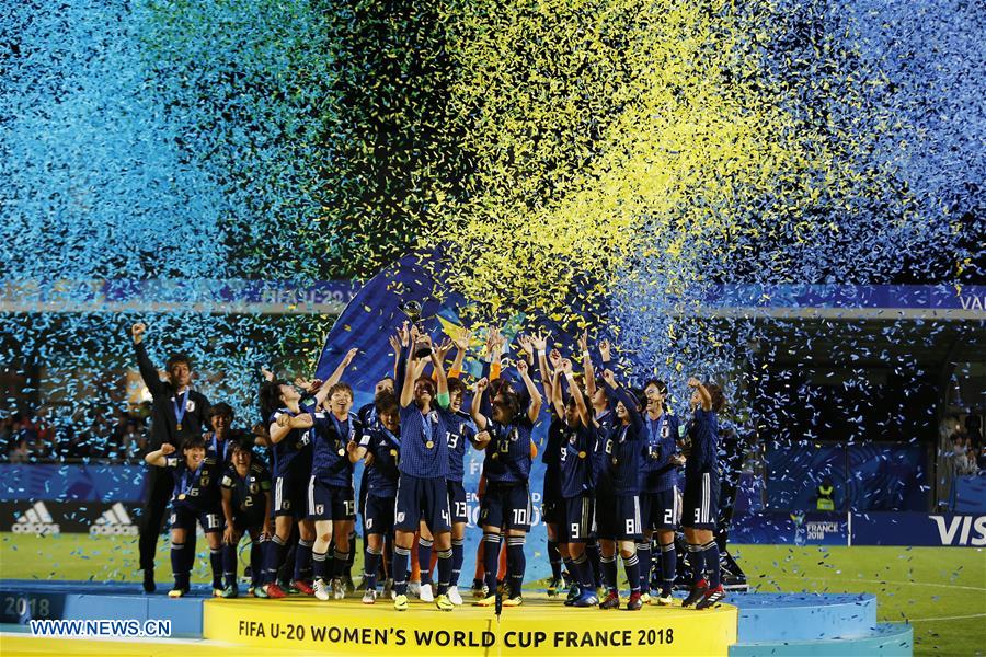 Japan Wins 2018 Fifa U 20 Women S World Cup In Vannes France Xinhua