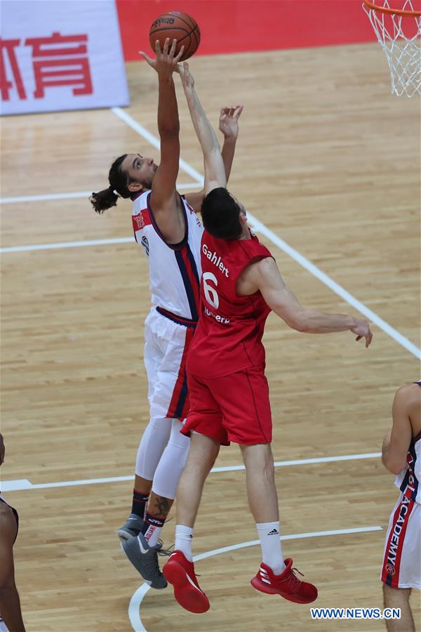 (SP)CHINA-WENG'AN-BASKETBALL-2018 WENG'AN INTERNATIONAL MEN'S BASKETBALL CHAMPIONSHIP-ITALY VS GERMANY