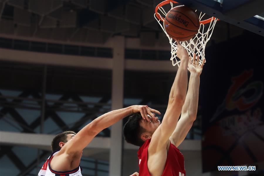 (SP)CHINA-WENG'AN-BASKETBALL-2018 WENG'AN INTERNATIONAL MEN'S BASKETBALL CHAMPIONSHIP-ITALY VS GERMANY