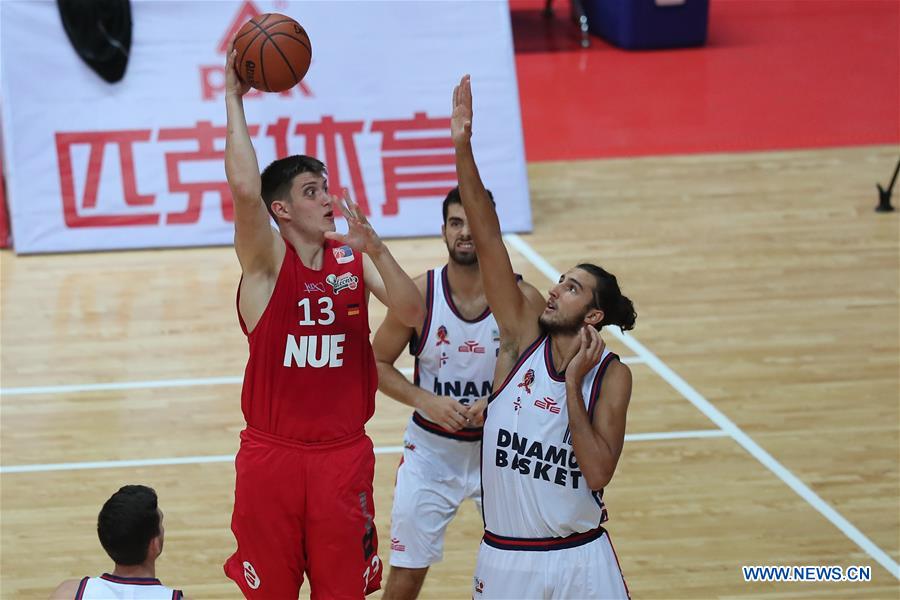 (SP)CHINA-WENG'AN-BASKETBALL-2018 WENG'AN INTERNATIONAL MEN'S BASKETBALL CHAMPIONSHIP-ITALY VS GERMANY