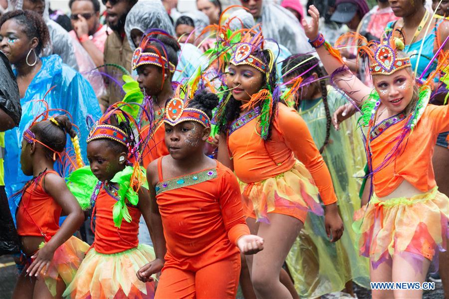 BRITAIN-LONDON-NOTTING HILL CARNIVAL-CHILDREN'S DAY PARADE