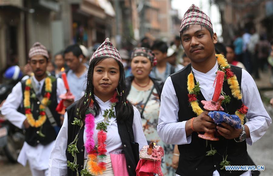 NEPAL-LALITPUR-FESTIVAL OF LIGHTS 