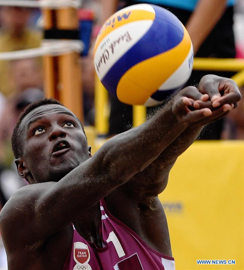 (SP)INDONESIA-PALEMBANG-ASIAN GAMES-MEN'S BEACH VOLLEYBALL