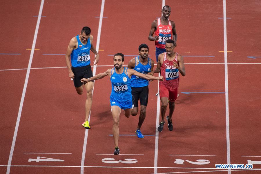 (SP)INDONESIA-JAKARTA-ASIAN GAMES-ATHLETICS-MEN'S 800M