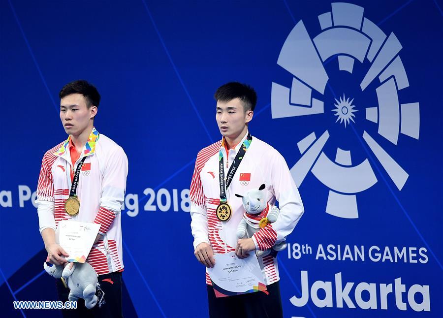 (SP)INDONESIA-JAKARTA-ASIAN GAMES-DIVING