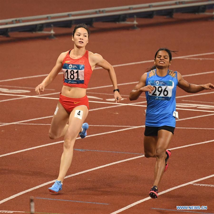 (SP)INDONESIA-JAKARTA-ASIAN GAMES-ATHLETICS-WOMEN'S 200M