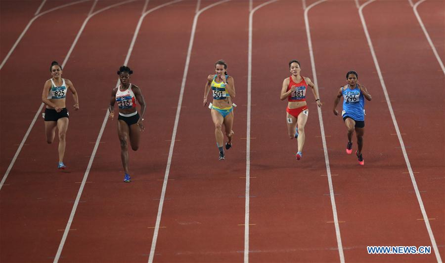 (SP)INDONESIA-JAKARTA-ASIAN GAMES-ATHLETICS-WOMEN'S 200M