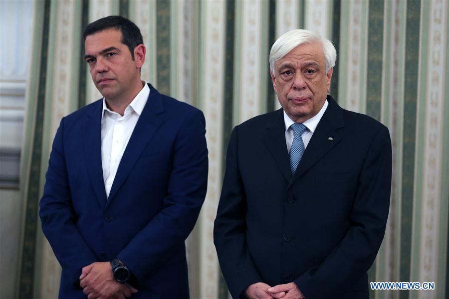 GREECE-ATHENS-RESHUFFLED CABINET-SWEARING-IN