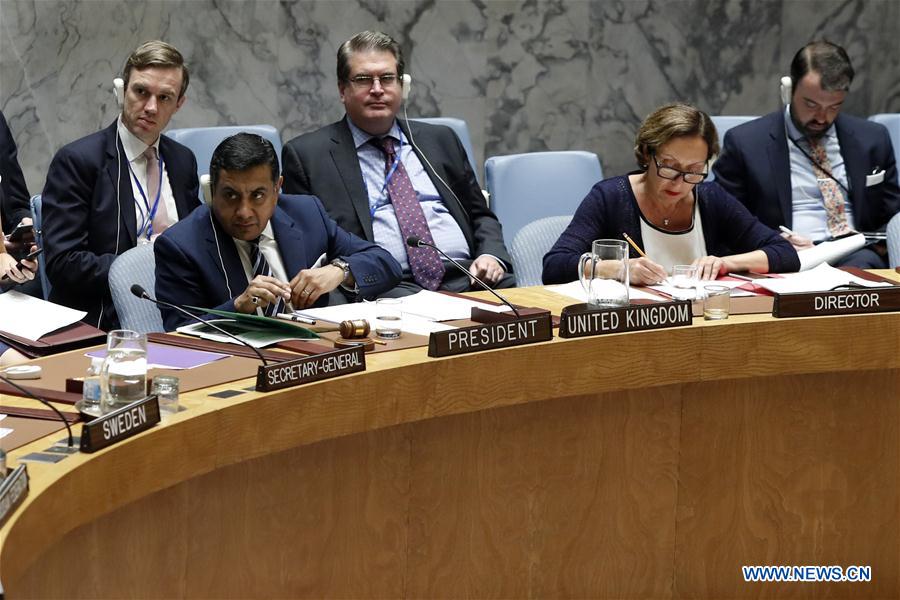 UN Security Council Holds Debate On Int'l Peace And Security - Xinhua ...