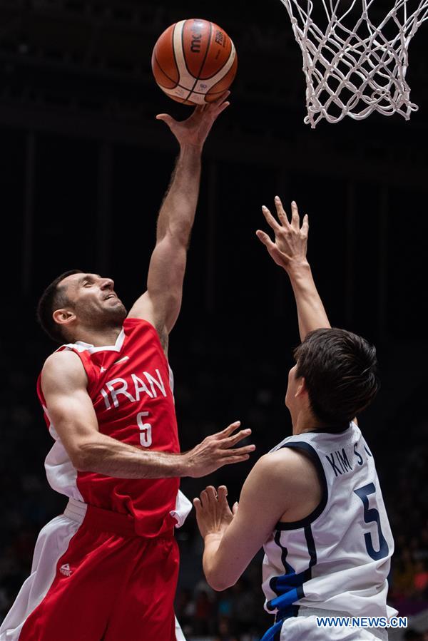 (SP)INDONESIA-JAKARTA-ASIAN GAMES-MEN'S BASKETBALL