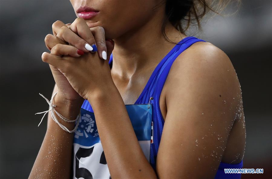 (SP)INDONESIA-JAKARTA-ASIAN GAMES-ATHLETICS-WOMEN'S TRIPLE JUMP