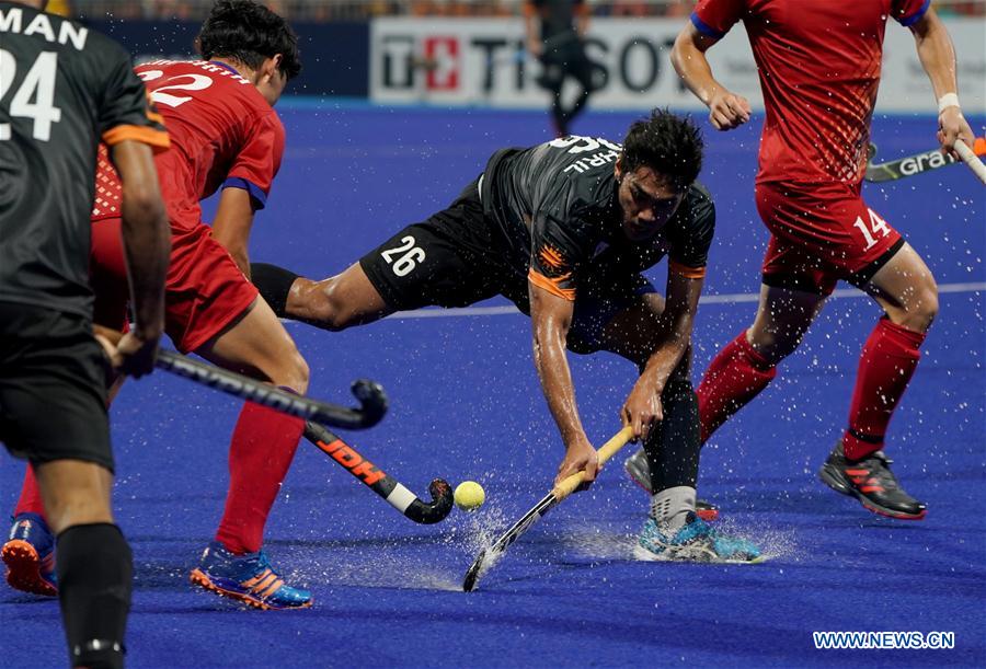 Malaysia, Japan compete in men's hockey final at Asian Games Xinhua
