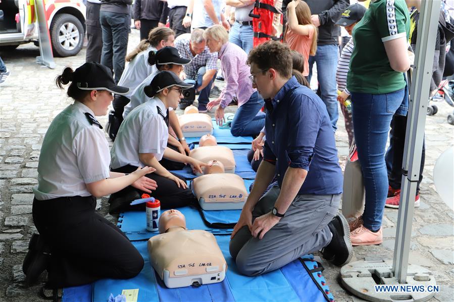 IRELAND-DUBLIN-NATIONAL SERVICES DAY