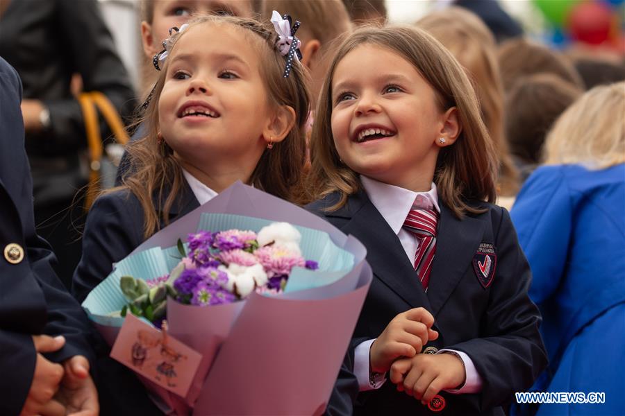 RUSSIA-MOSCOW-FIRST DAY OF SCHOOL