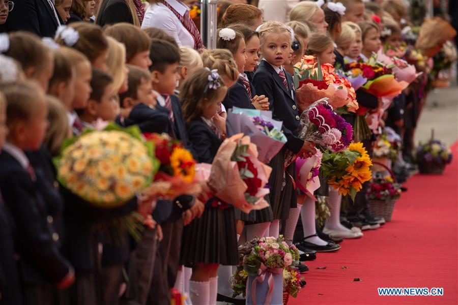 RUSSIA-MOSCOW-FIRST DAY OF SCHOOL