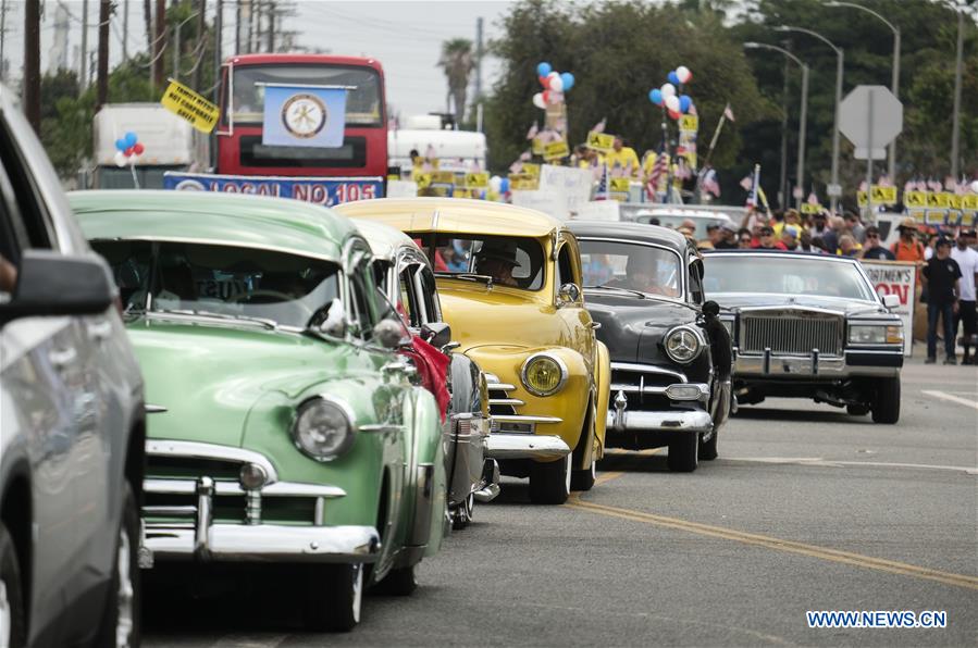 U.S.-LOS ANGELES-LABOR DAY PARADE