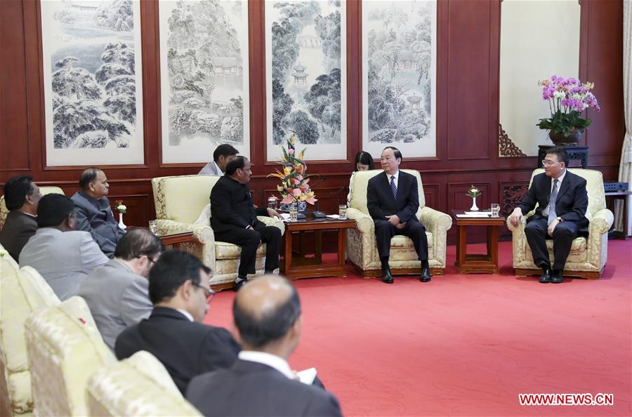 CHINA-BEIJING-HUANG KUNMING-INDIA JHARKHAND STATE-CHIEF-MEETING (CN)