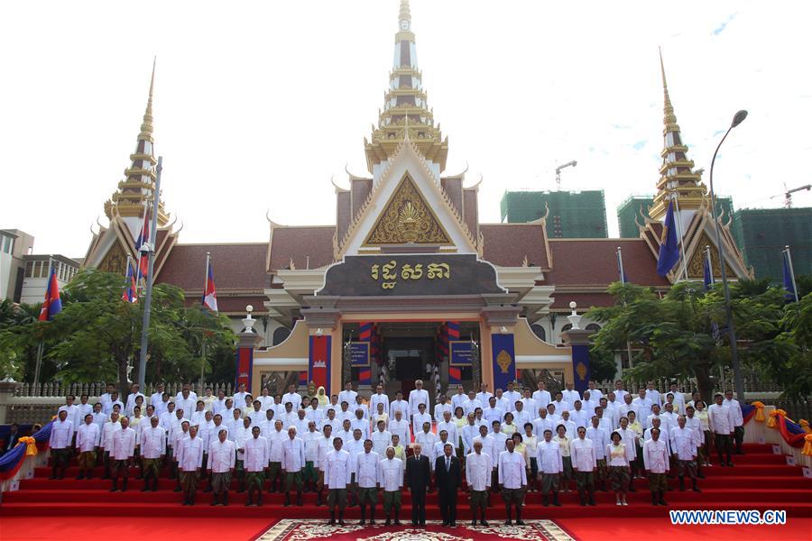 CAMBODIA-PHNOM PENH-NATIONAL ASSEMBLY-KING