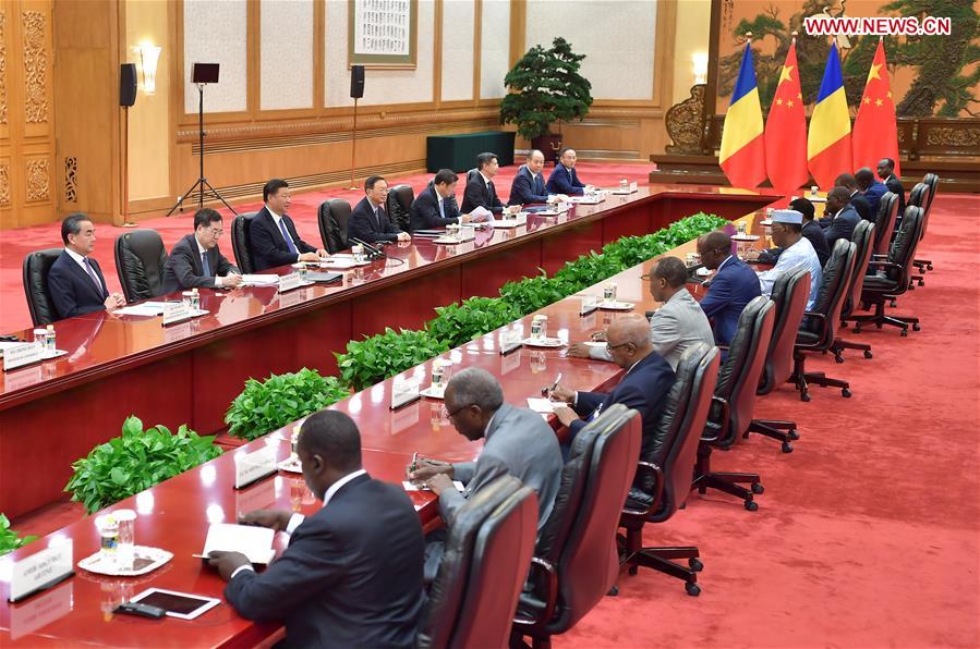 CHINA-BEIJING-XI JINPING-CHAD-PRESIDENT-MEETING (CN)