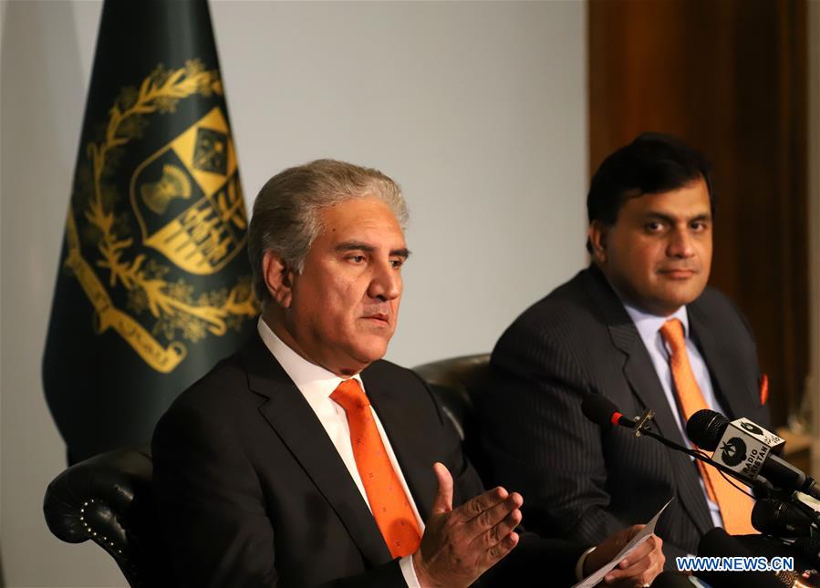 PAKISTAN-ISLAMABAD-FM-PRESS CONFERENCE