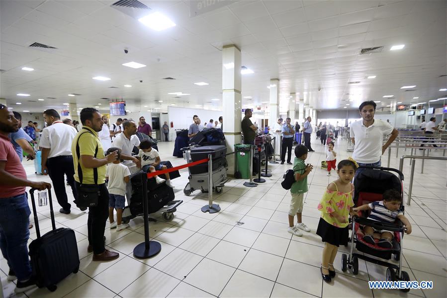 LIBYA-TRIPOLI-AIRPORT-REOPEN